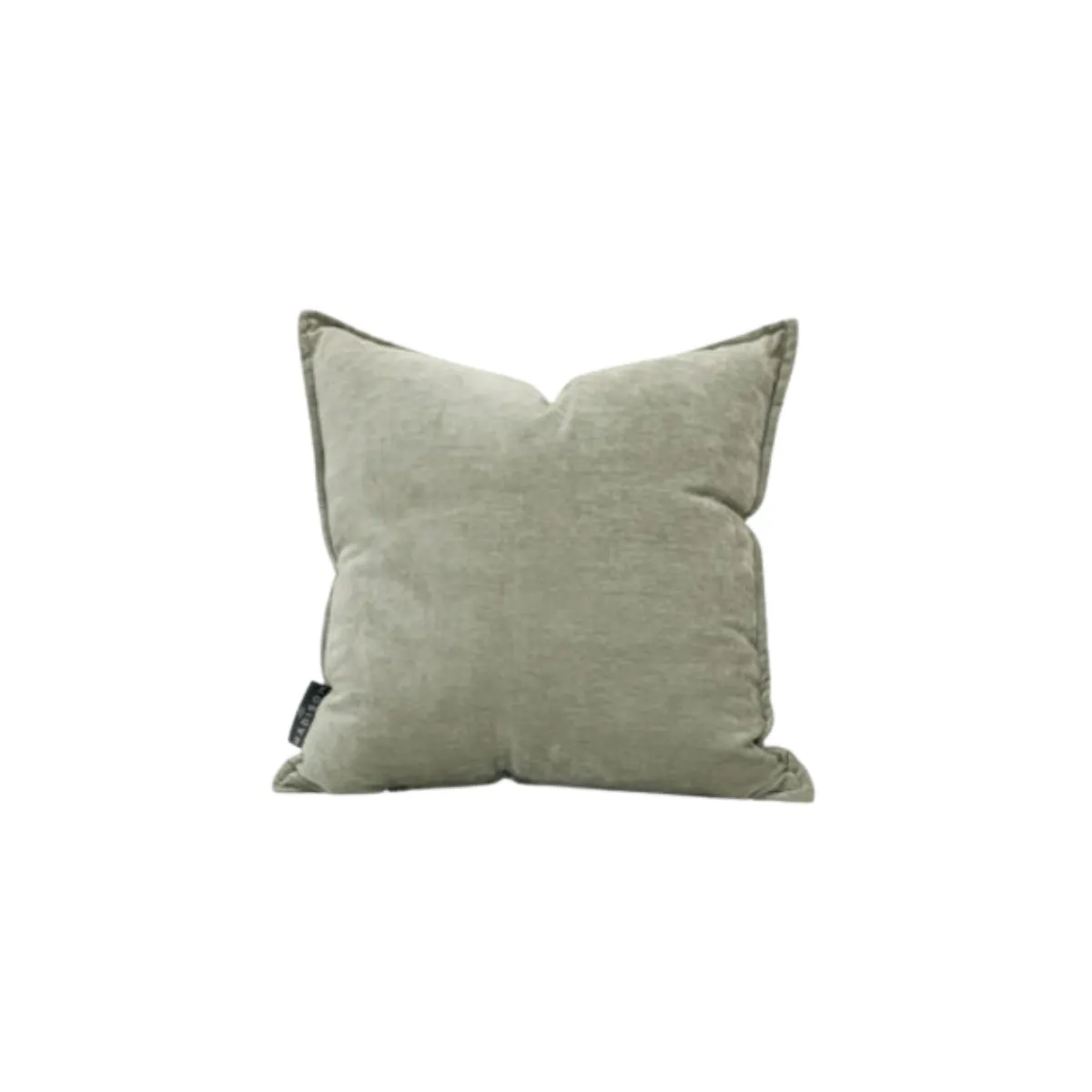 Light green heather throw pillows