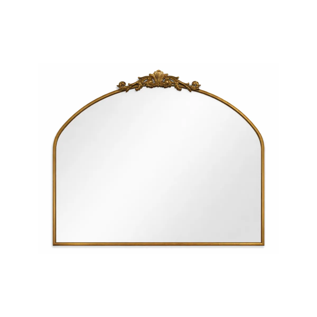 ANTIQUE GOLD ARCH MIRROR