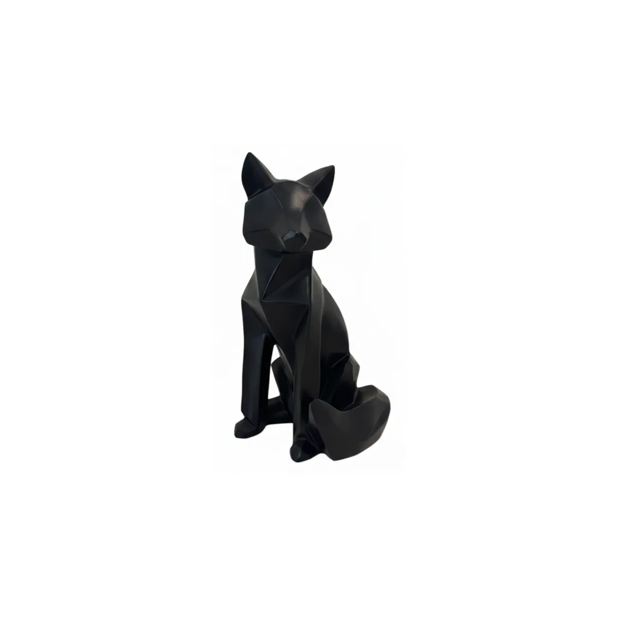 Fox Statue - Black