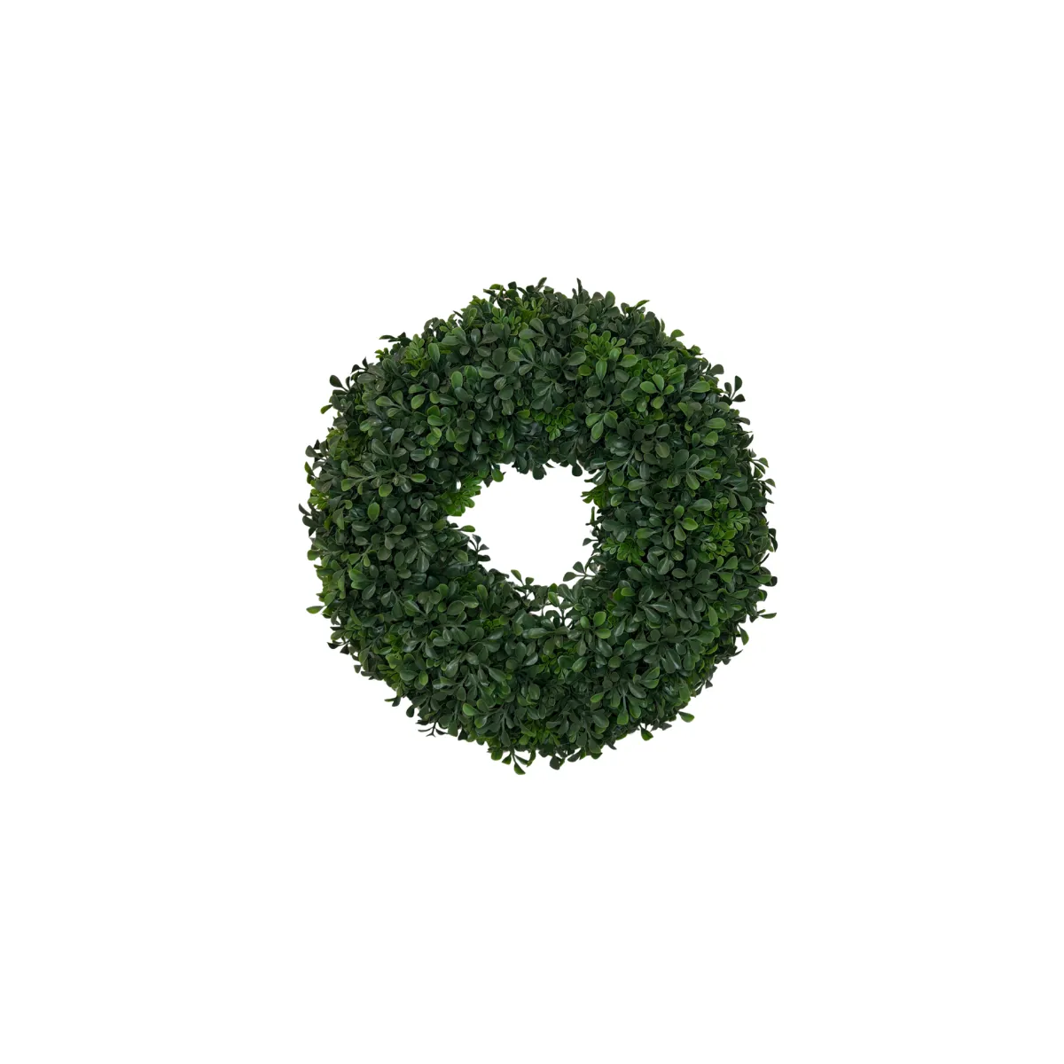 ROUND FAUX GREENERY WREATH