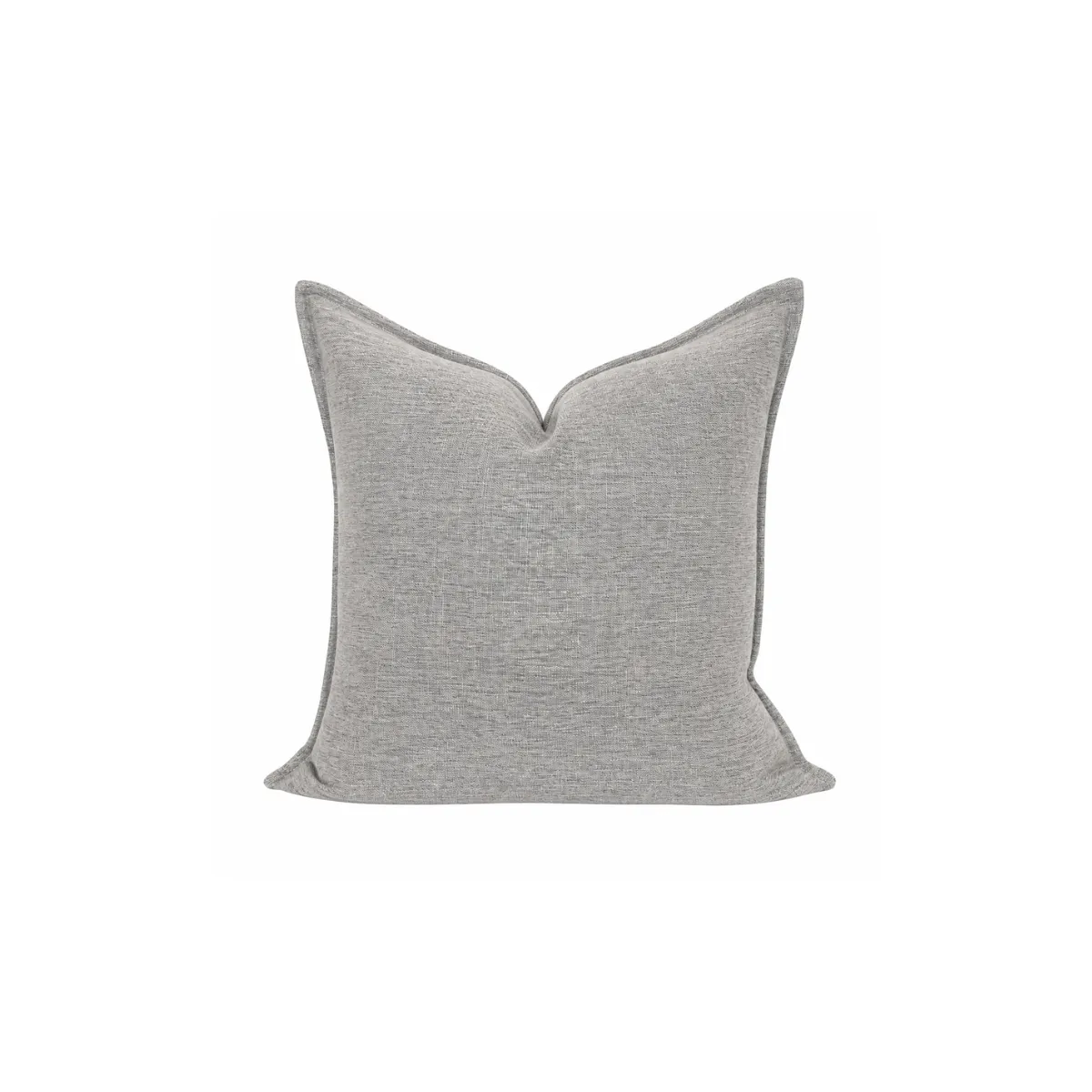 NEUTRAL LINEN THROW PILLOW
