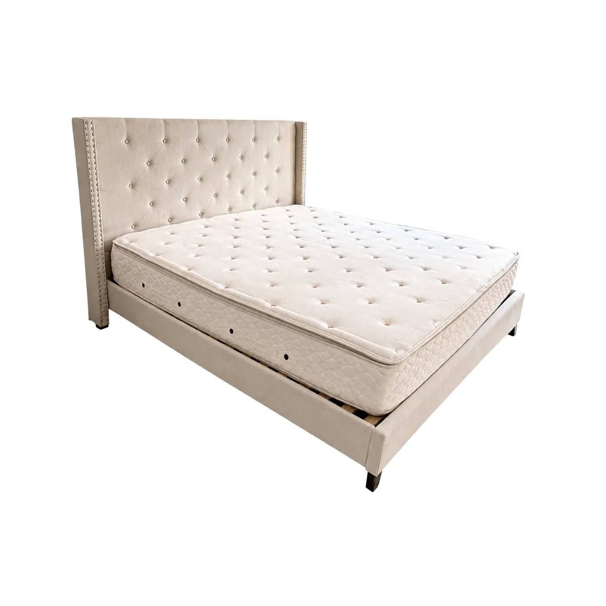 KING HEADBOARD AND FRAME 