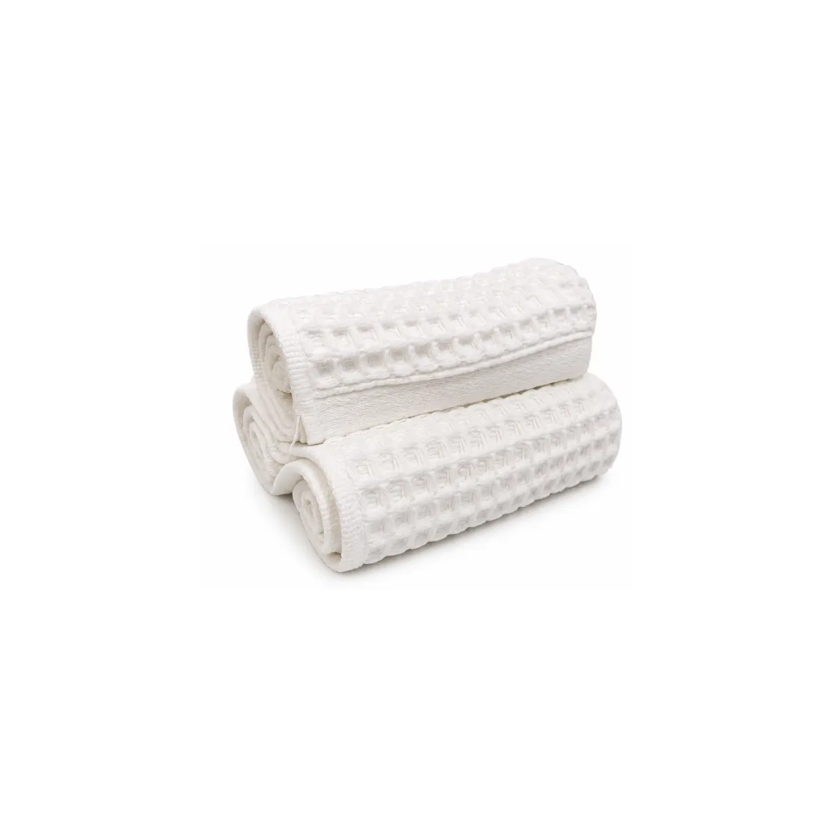 WAFFLE TEXTURE FACE CLOTHS