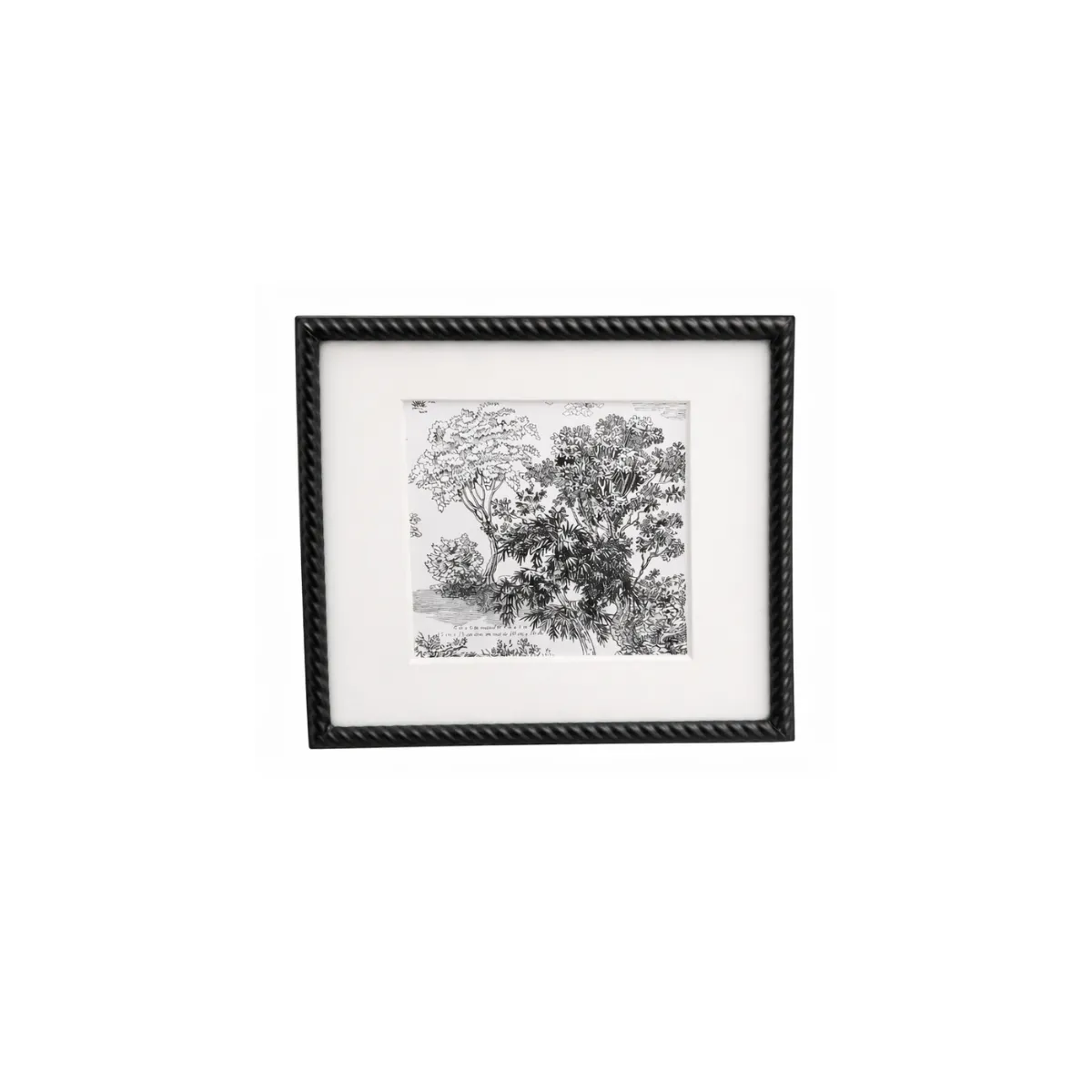 BLACK DECORATIVE PHOTO FRAME