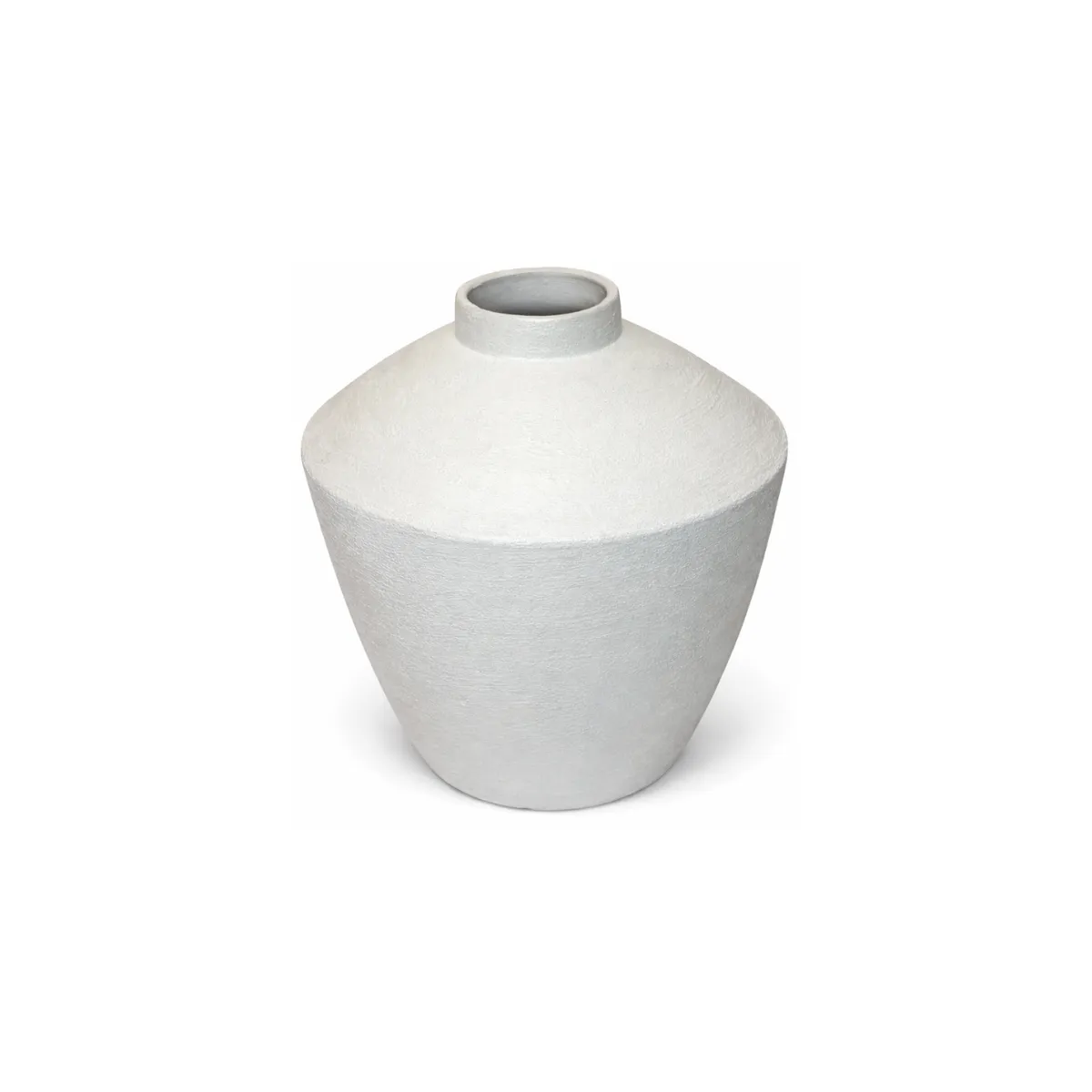 MODERN MATTE WHITE VESSEL
