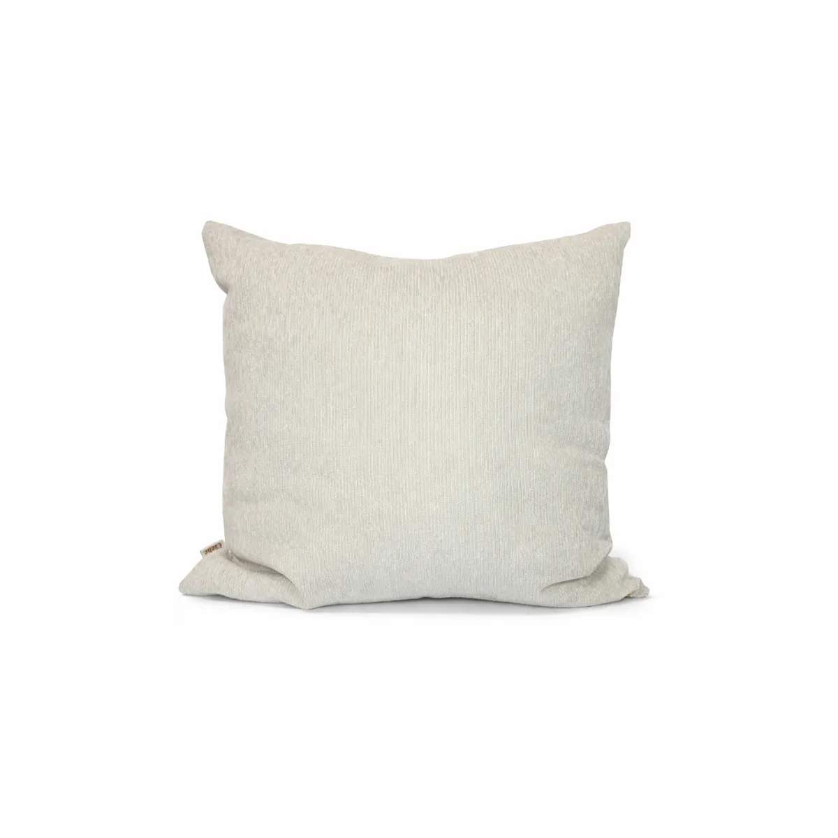 BEIGE TEXTURED THROW PILLOW