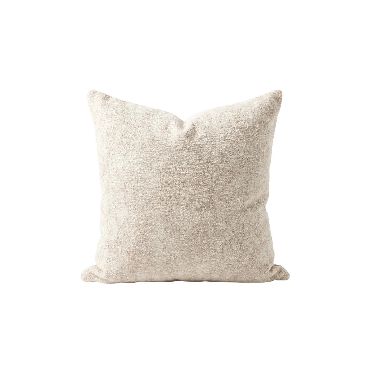 CREAM TEXTURED THROW PILLOW