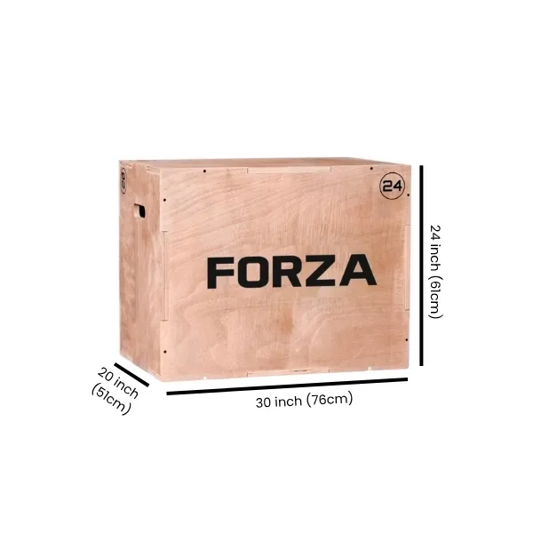 Wooden Plyometric Jump Box (3-in-1)