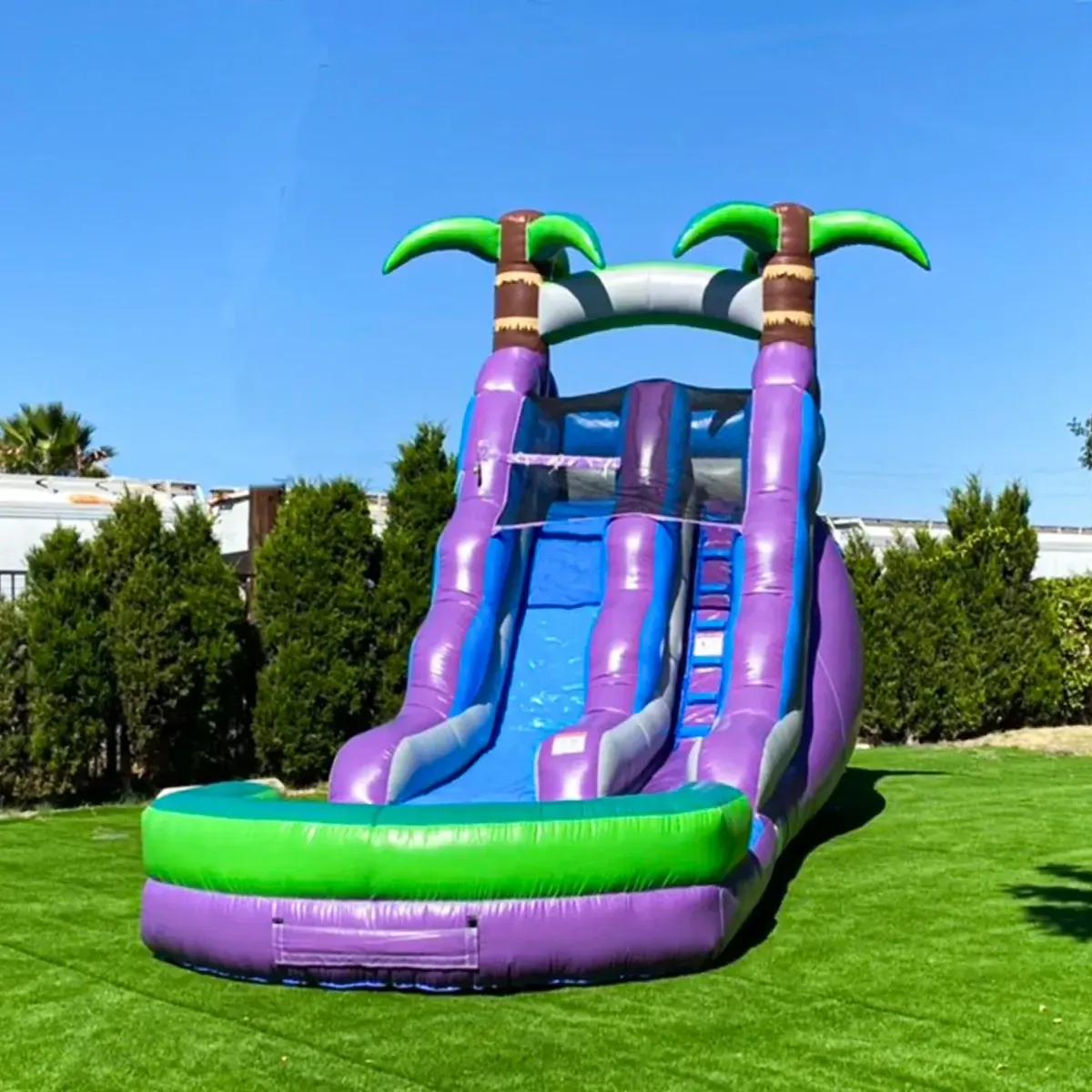 Island Rush 16' Water Slide