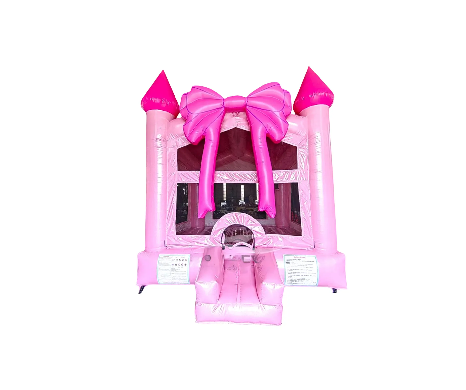 Pink Glitter & Bows Bounce House