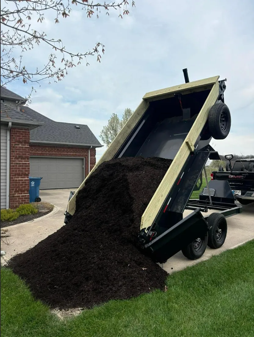 6X12 Dump Trailer 10K GVWR / Trailer #14