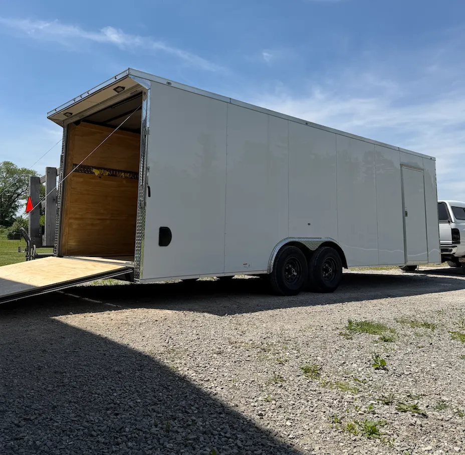 8.5X24 Enclosed Trailer