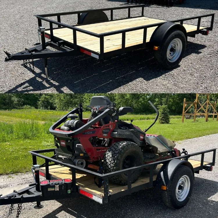 10' 3.5K Tilt Deck Trailer