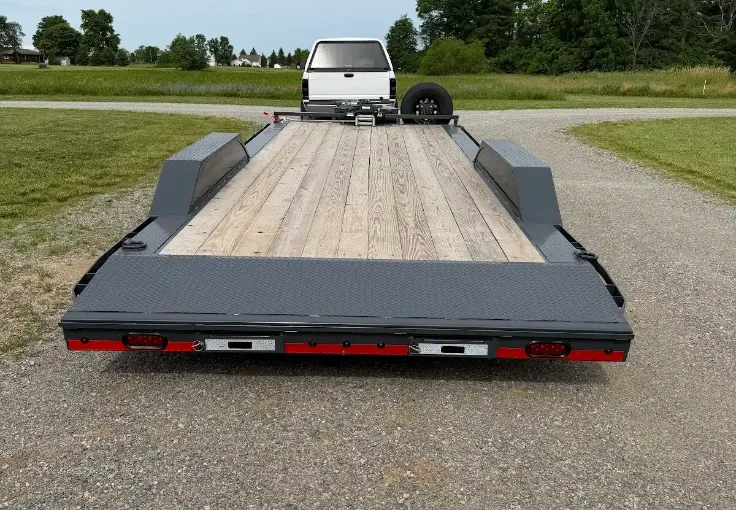 8.5X22ft Lamar DOF Trailer with winch | Trailer #22