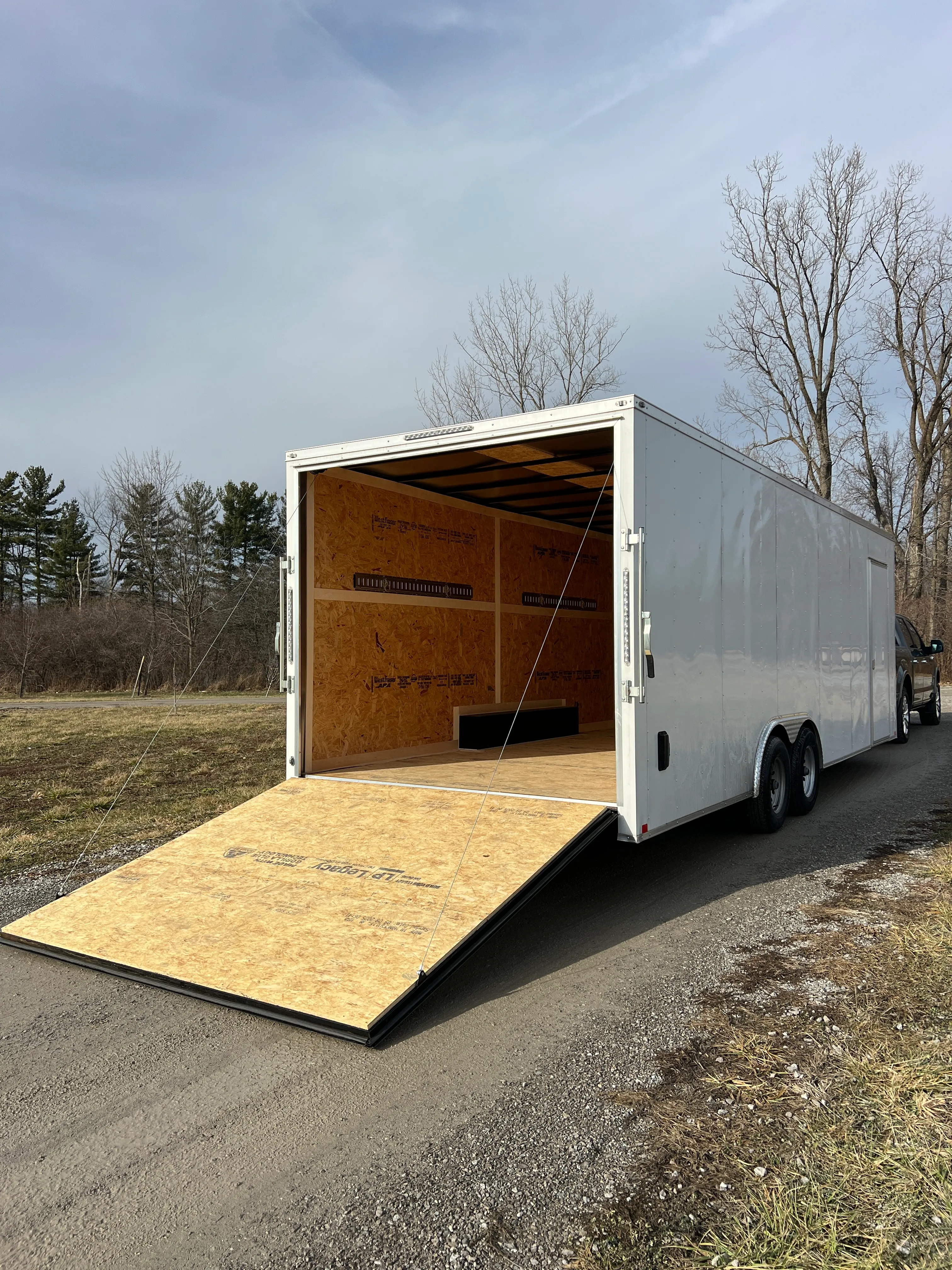 8.5X24 Enclosed Trailer 12K GVWR