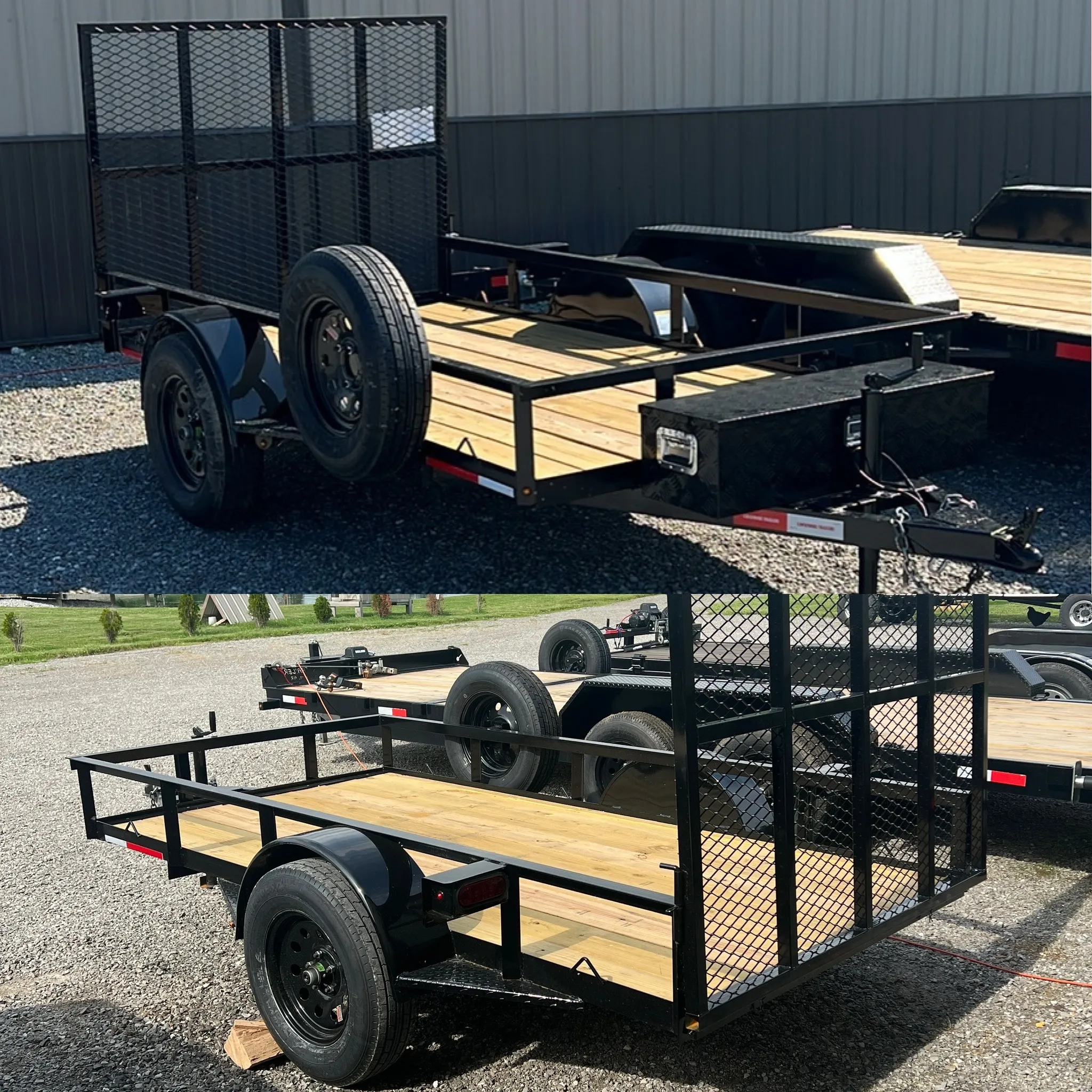 5X10 3K Rated Utility Trailer