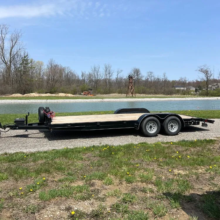 20' 7K Car Hauler + Winch