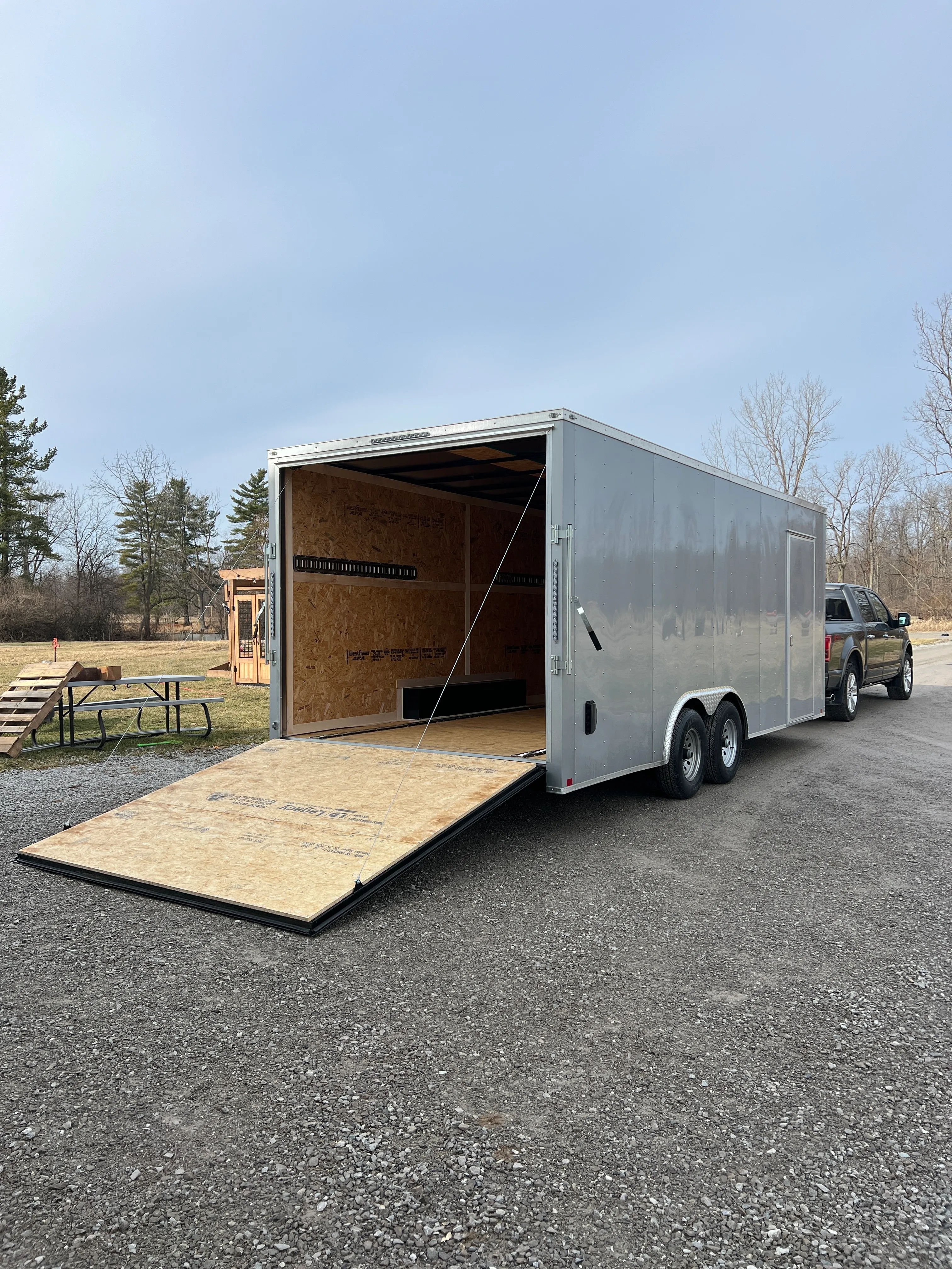 8.5X20 Enclosed Trailer 12K GVWR