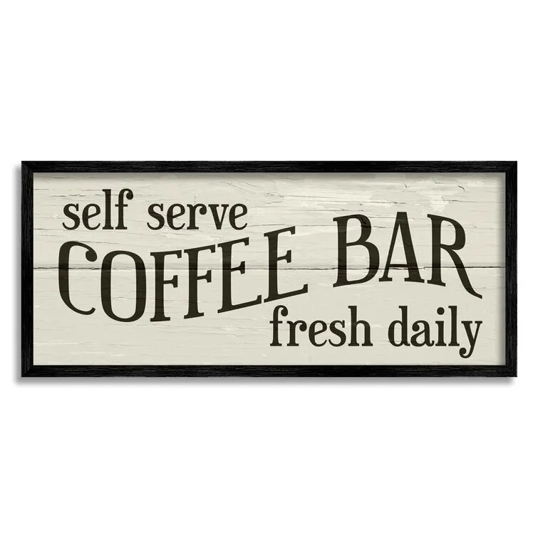 self-service Bar "rustic"
