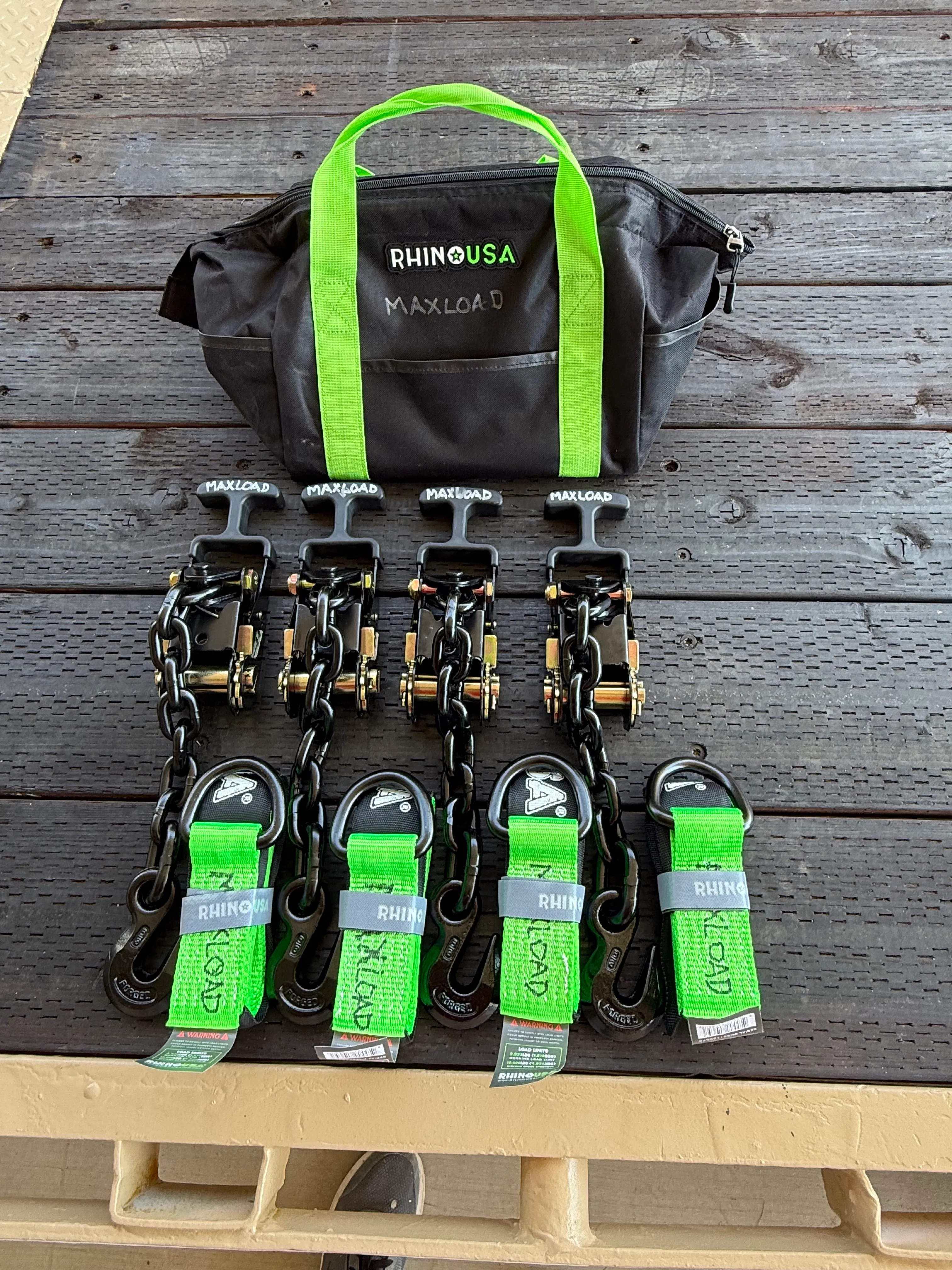 VEHICLE TIE-DOWN STRAPS