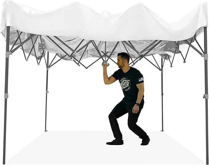 Pop-Up Tent Set-Up and Tear-Down