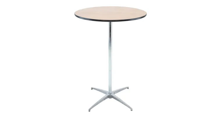 30" Round Cocktail Table - Standing Height