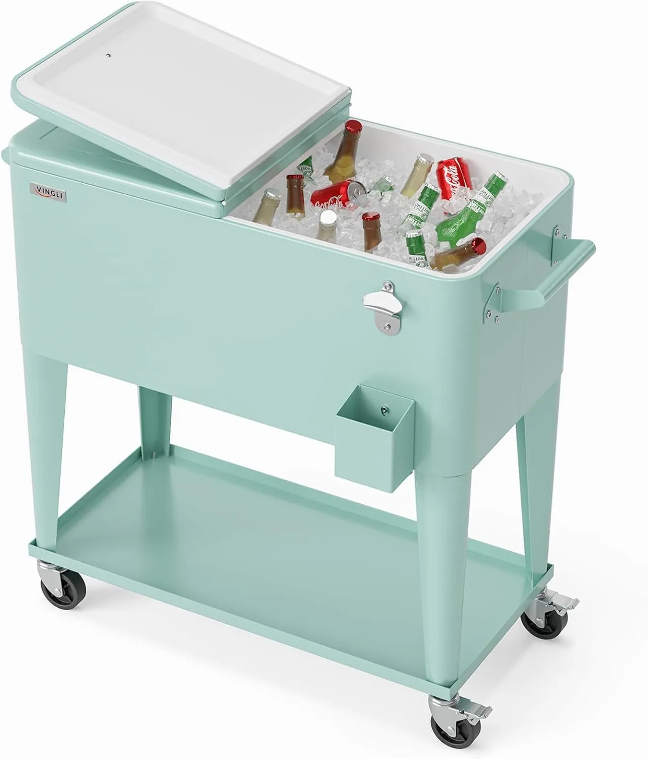 Party Bar Drink Cooler Cart