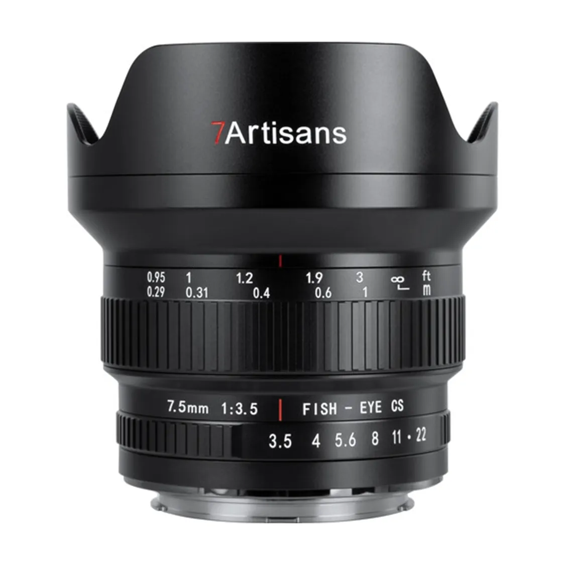 7ARTISANS 7.5mm f3.5 FISH EYE (canon) - APSC
