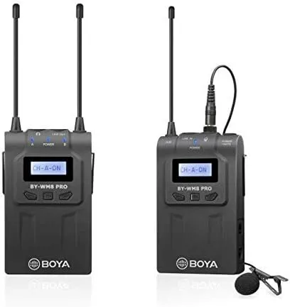 MICROFONO CORBATERO INALAMBRICO BOYA WM8 PRO K1