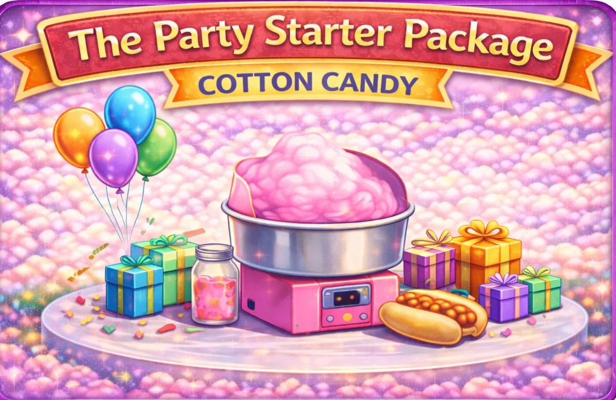 The Party Starter Package – Cotton Candy