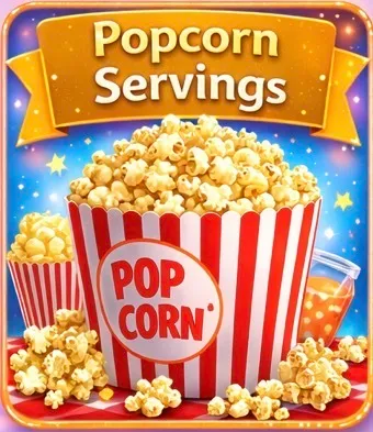 Popcorn Servings 