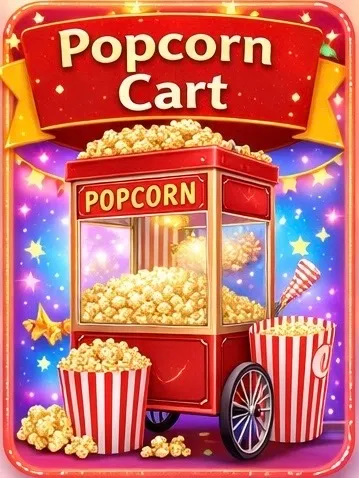 Popcorn Cart - 4 Hour Rental