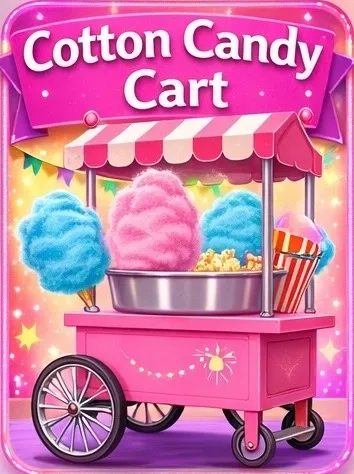 Cotton Candy Cart - 4 Hour Rental