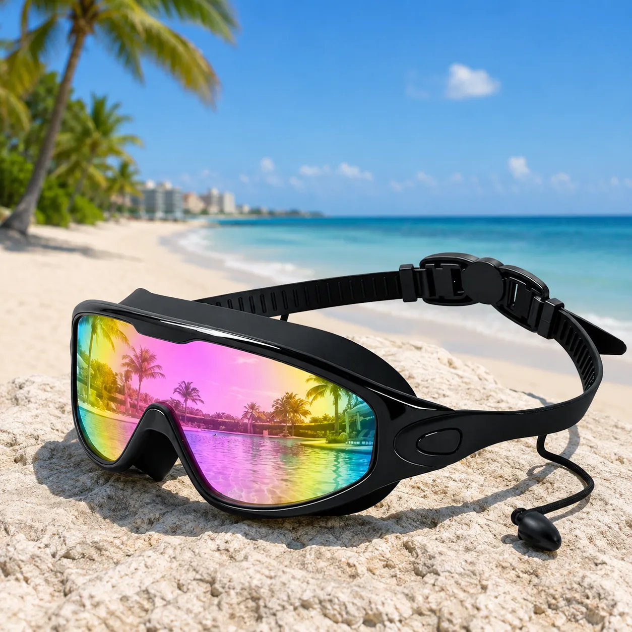 Adult Swim Goggles | Dolphin King Beach Equipment Rentals