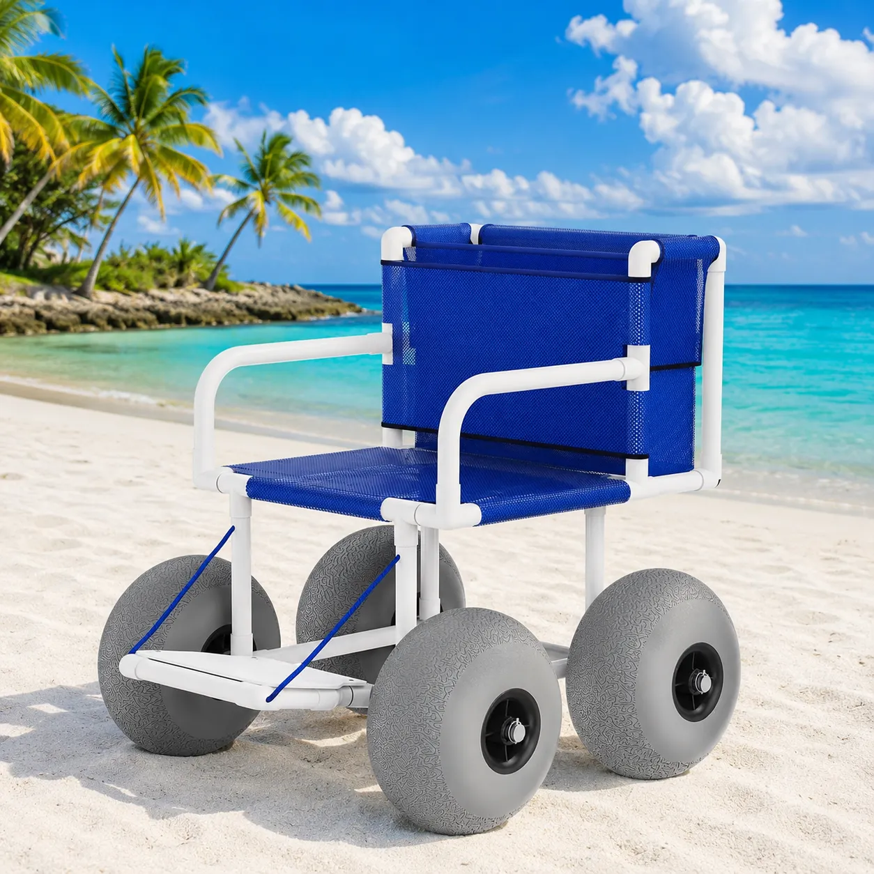 Beach Wheelchair | Dolphin King Beach Equipment Rentals