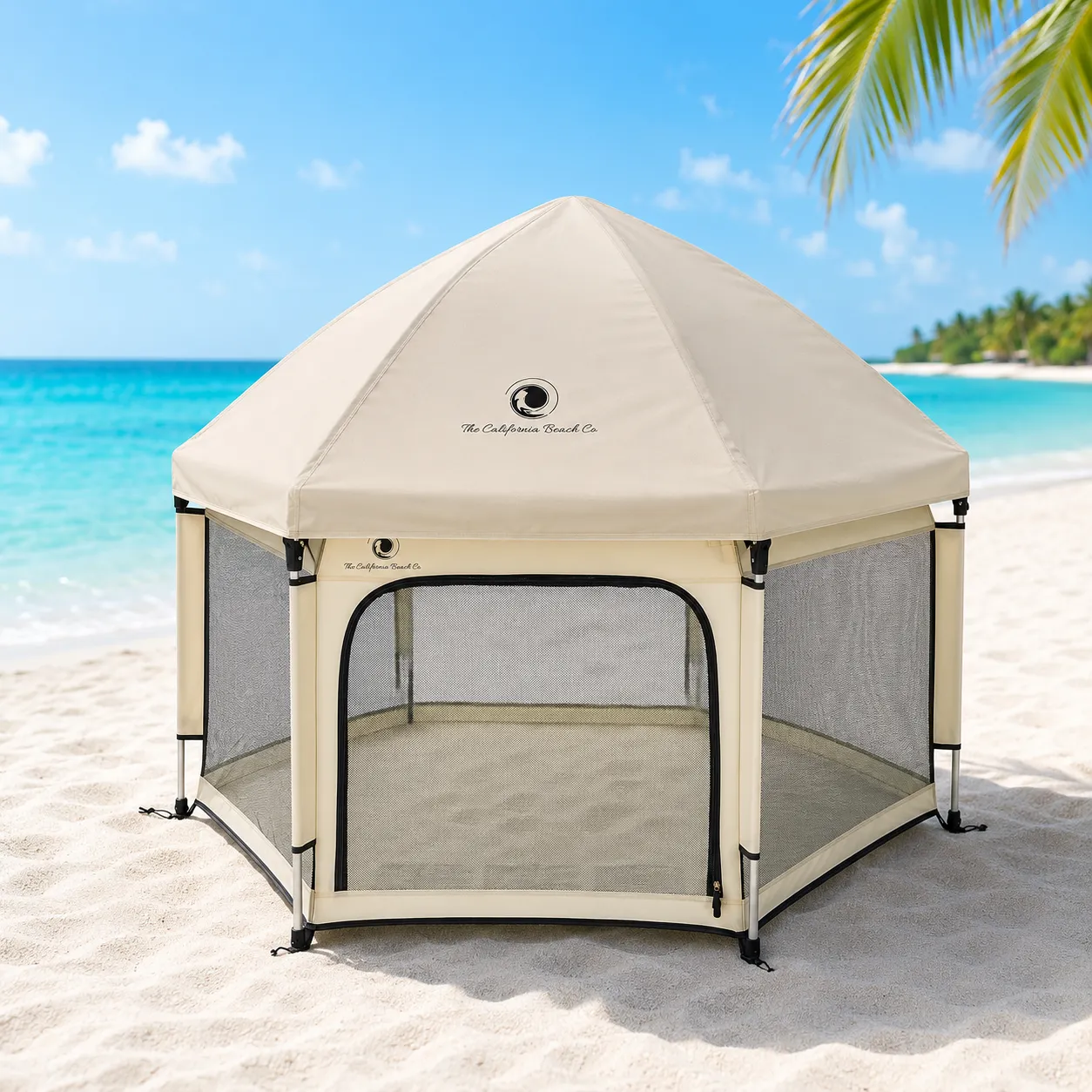 Beach Baby Playpen | Dolphin King Beach Equipment Rentals