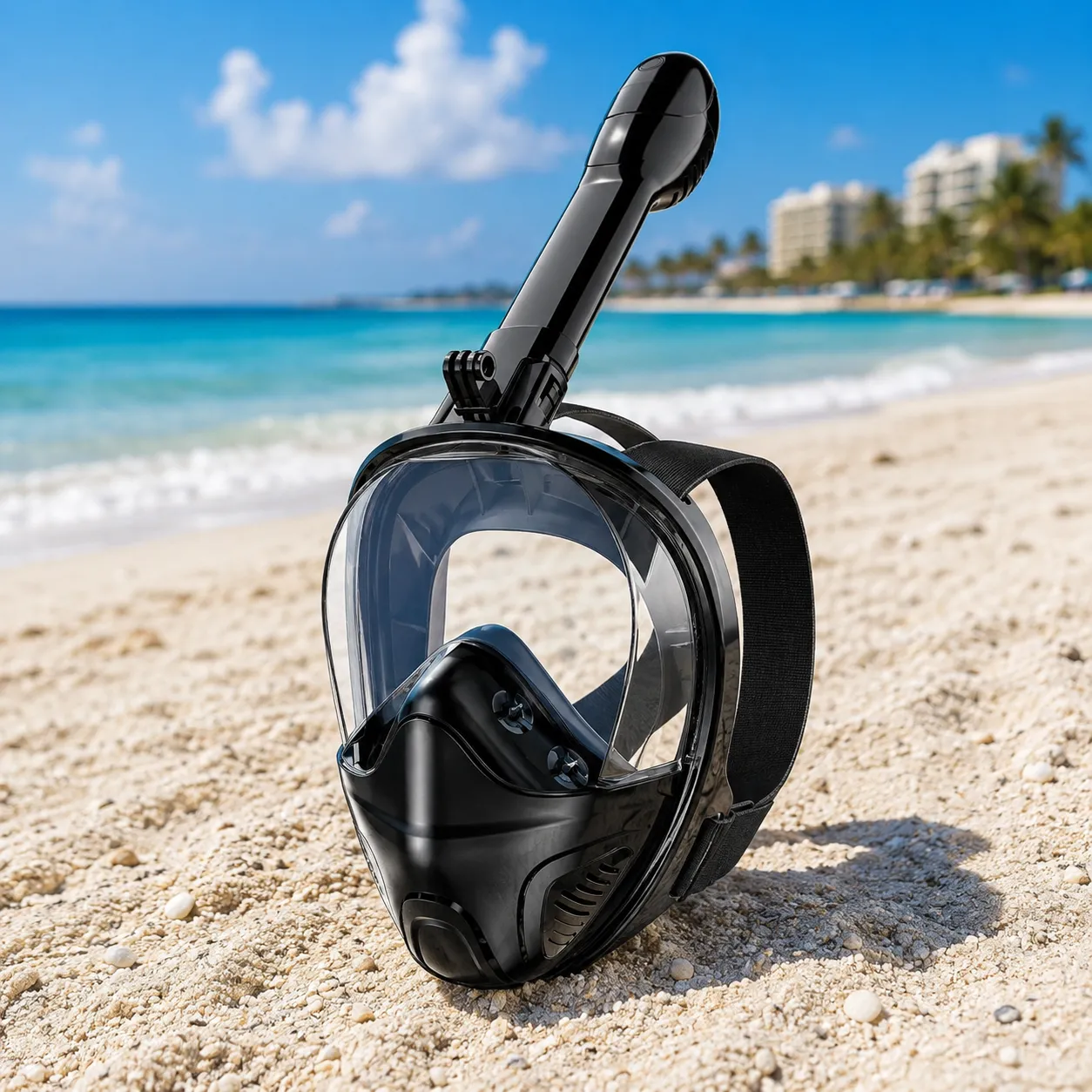 Adult Full Face Snorkel Mask | Dolphin King Beach Equipment Rentals