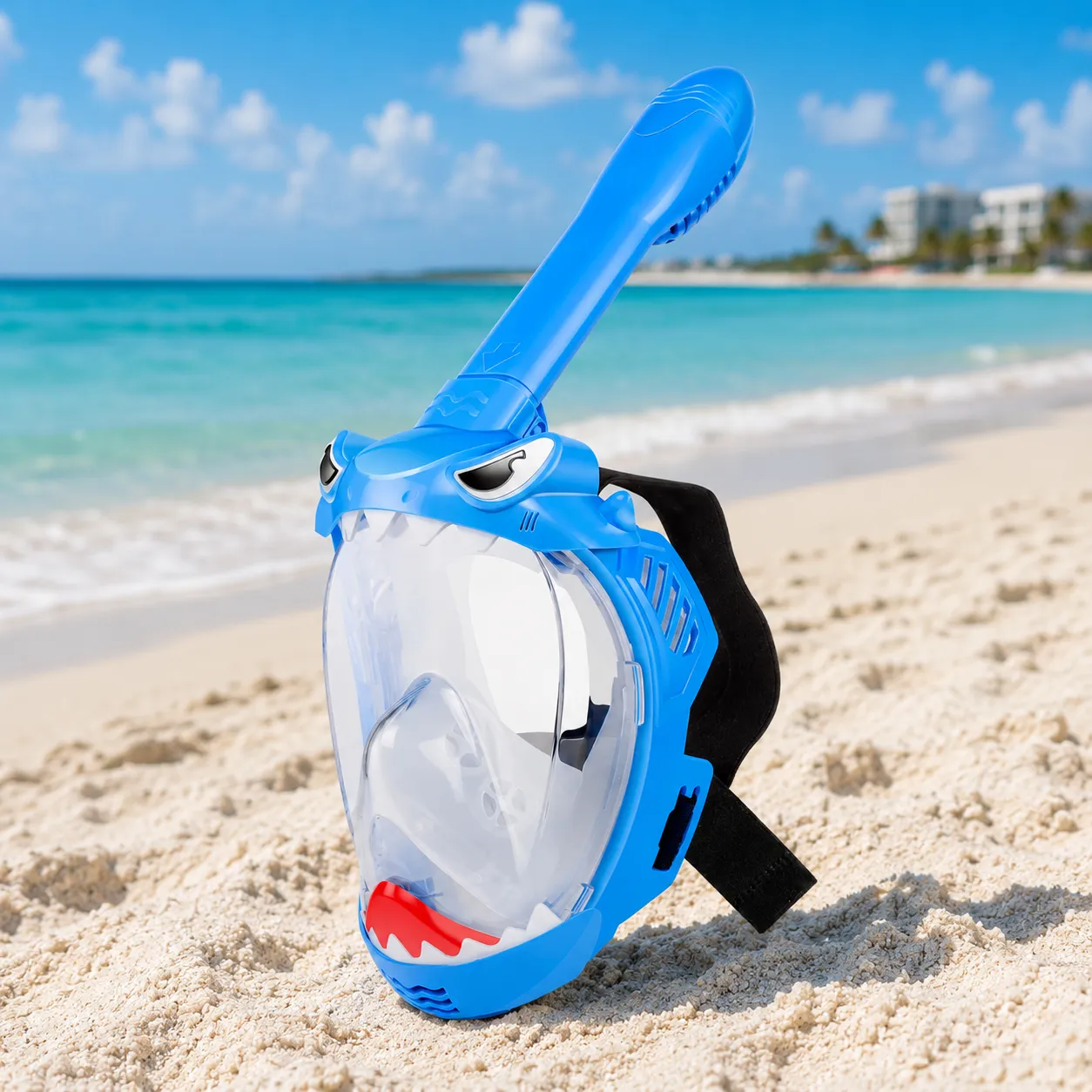 Kids Full Face Snorkel Mask | Dolphin King Beach Equipment Rentals