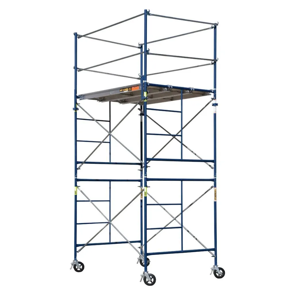 Ladder scaffold sections