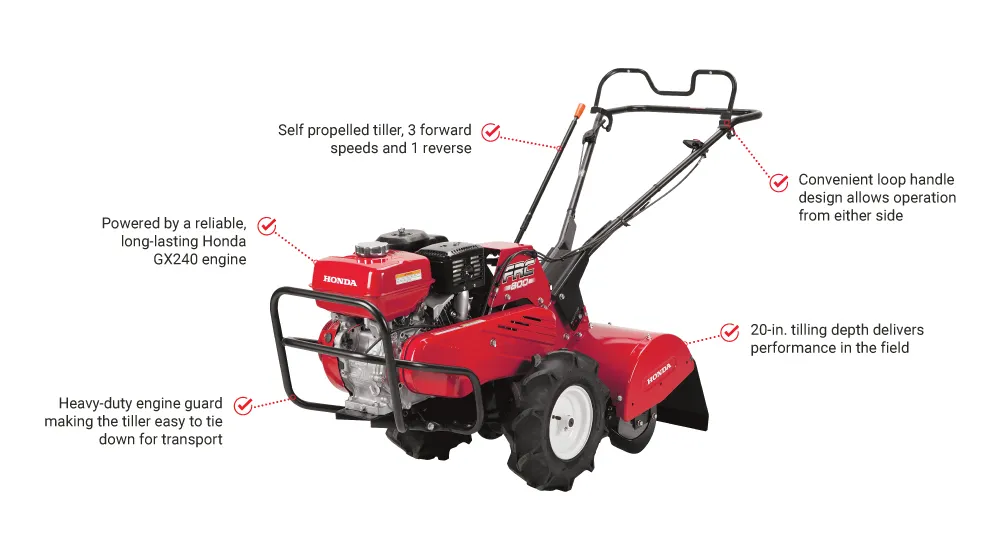 Honda Rear Tine Roto-Tiller
