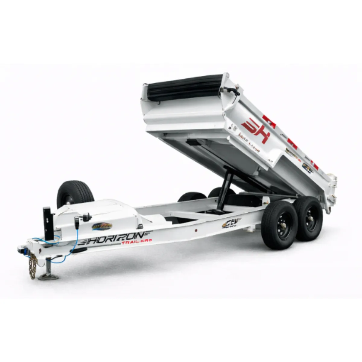 Horizon HZ6 10' x 5' Bumper Pull Dump Trailer
