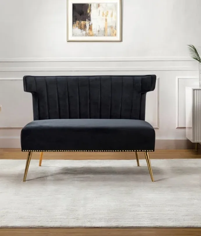 Lola Armless Loveseat