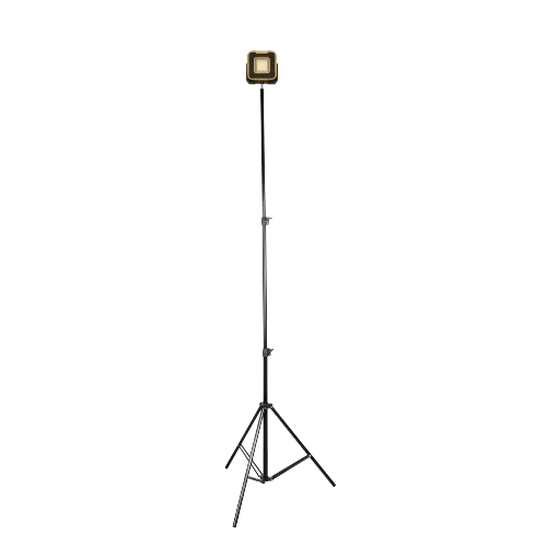 תאורת לד 1000 לומנס - 10 וואט לטיולים עם חצובה