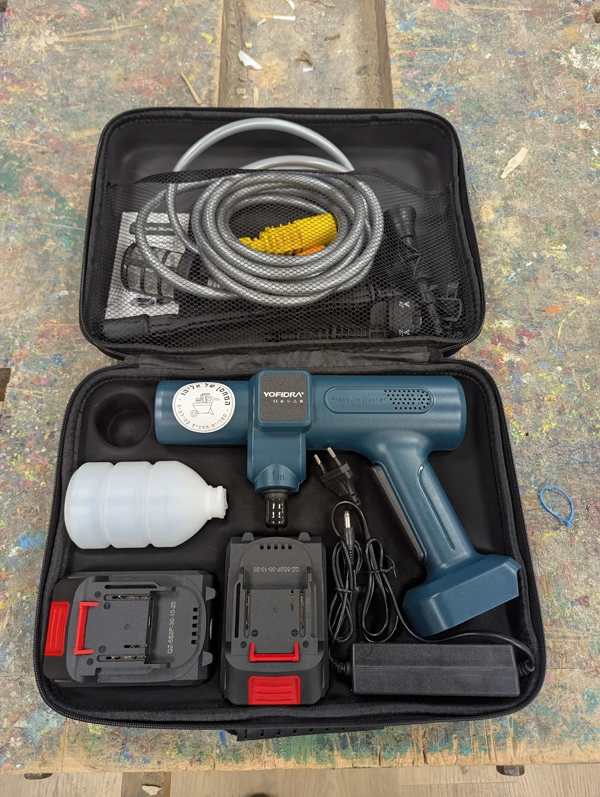 מכונת שטיפה בלחץ לרחב F31