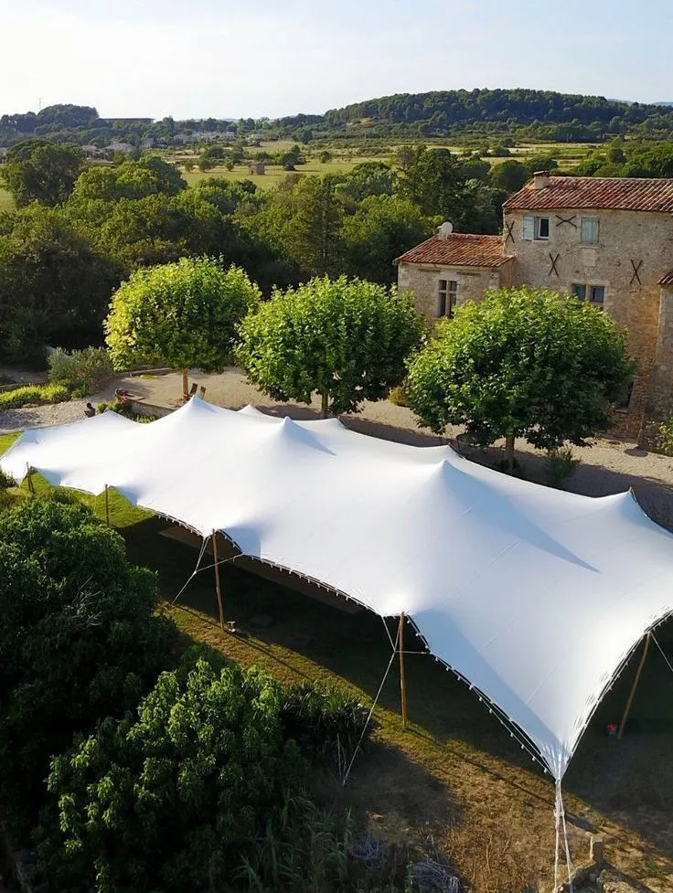 Large White Stretch Marquee