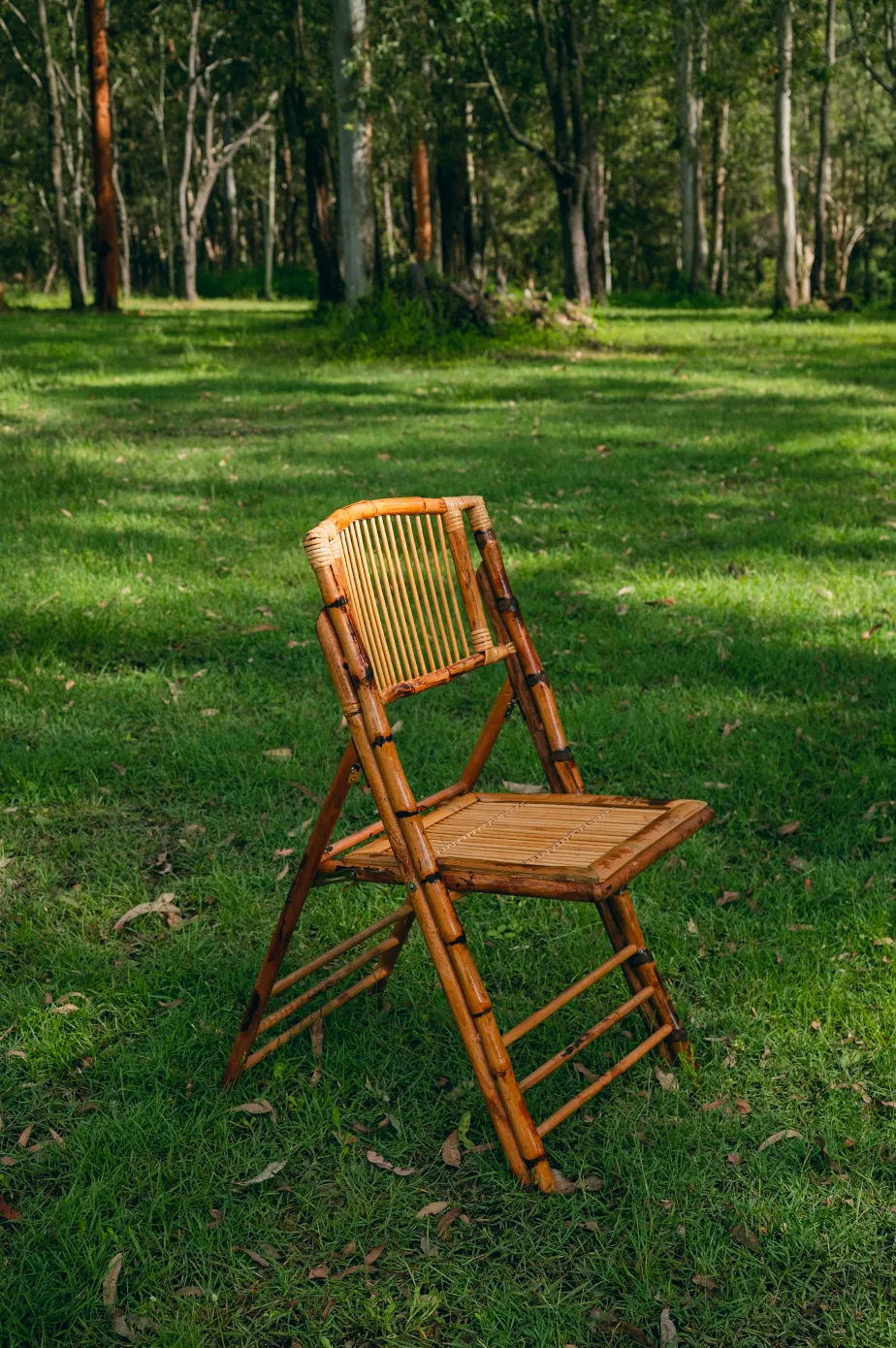 Foldable Bamboo Chair