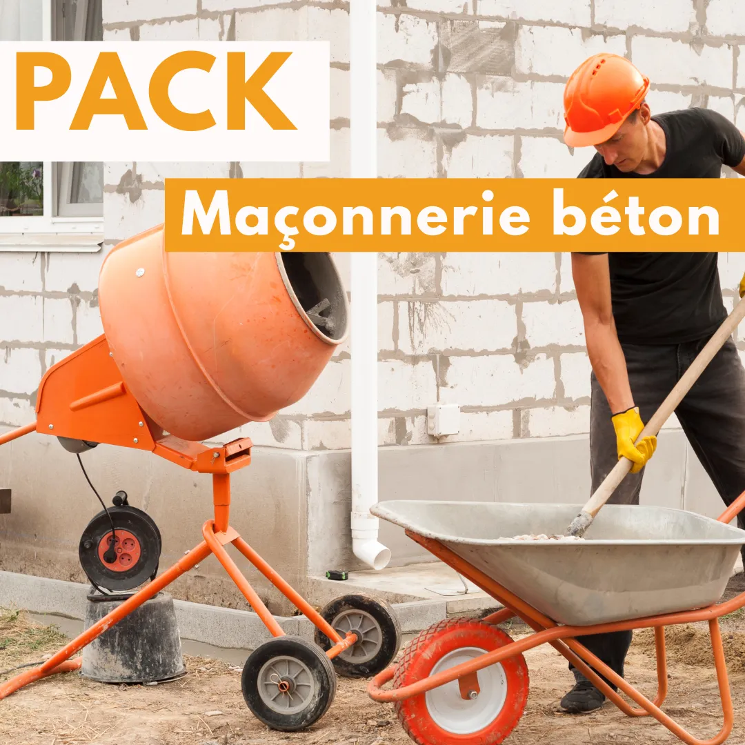 Pack “Maçonnerie béton”