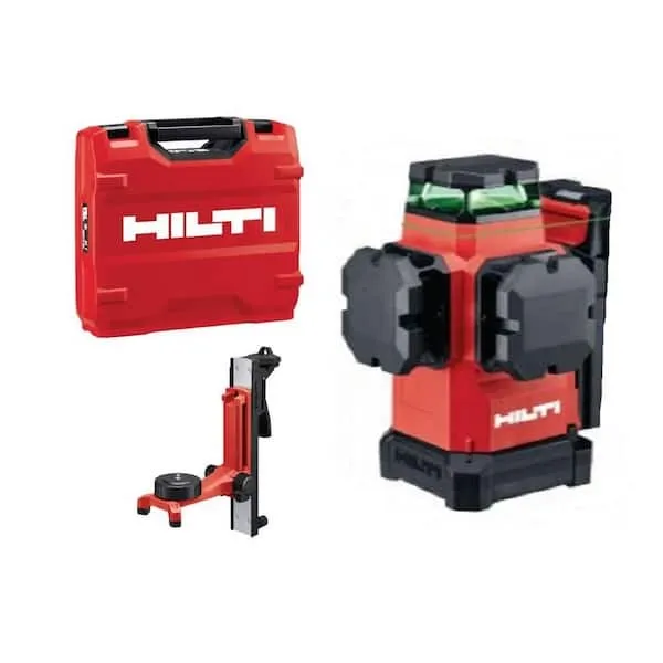 Hilti PM 30‑MG – Laser multi‑lignes vertes 360°