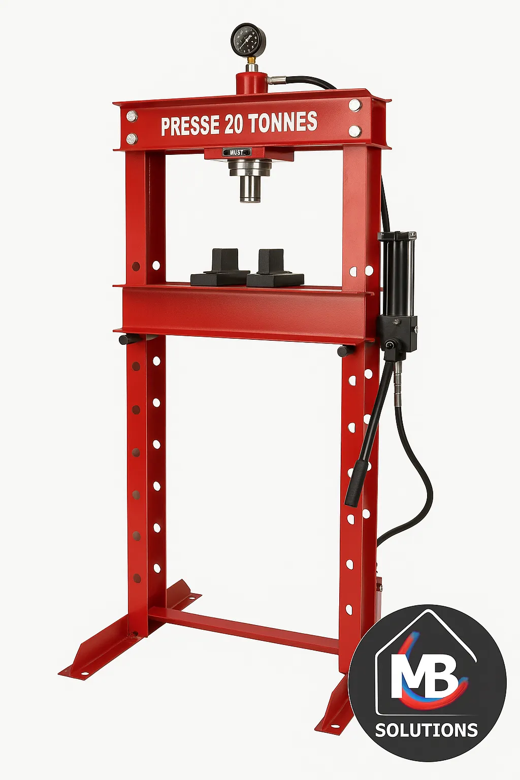 Presse hydraulique d'atelier 20 tonnes Wiltec