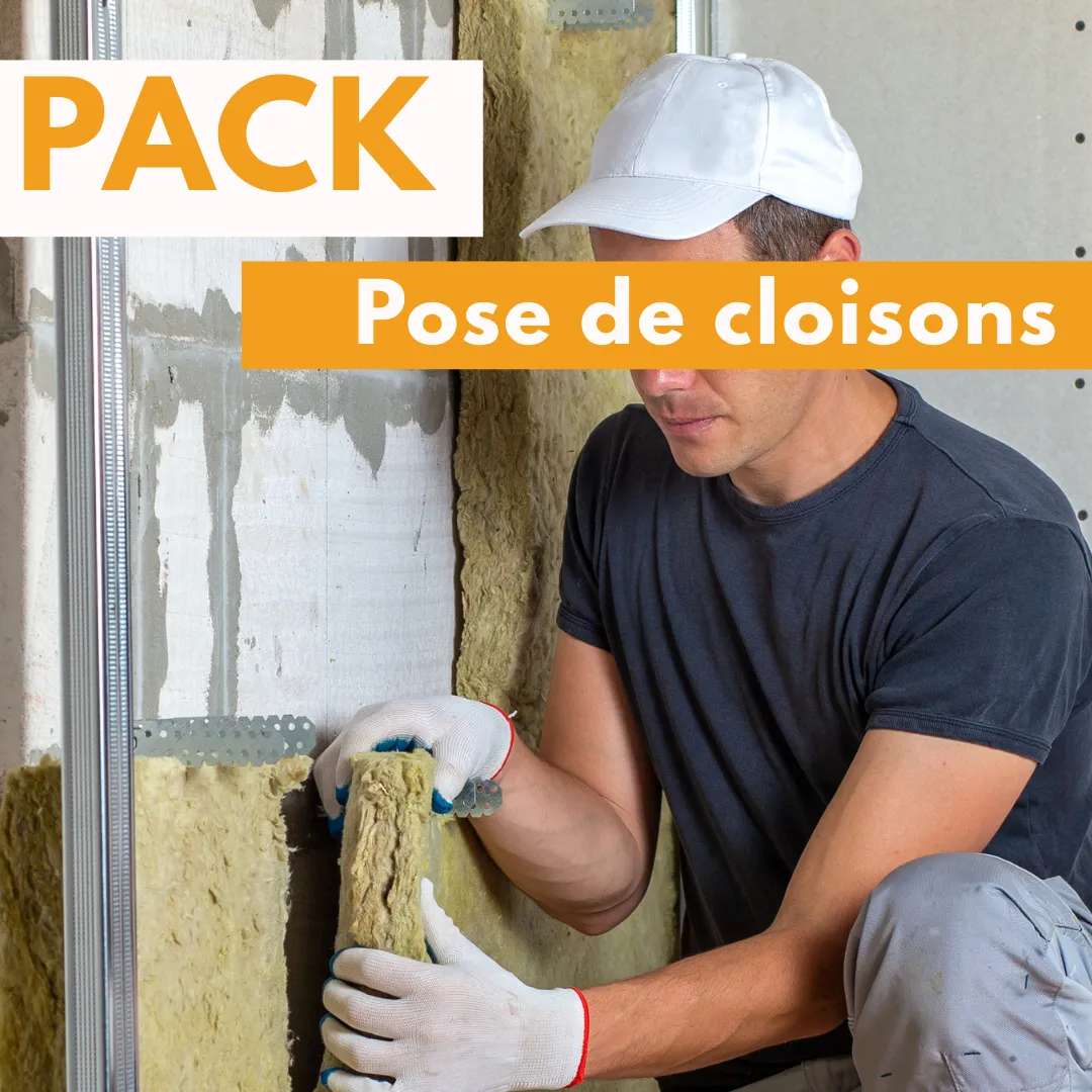 Pack “Pose de cloisons”